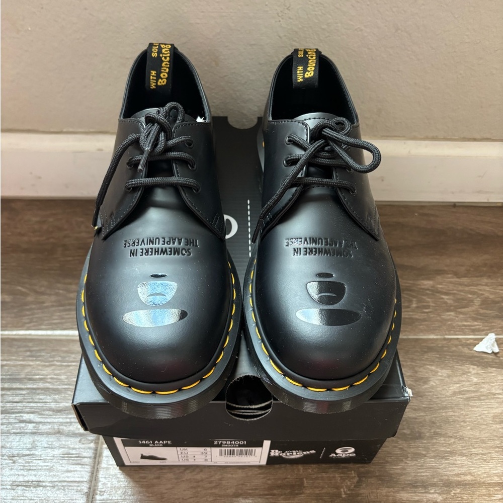 Dr. Martens X AAPE 1461 Oxford shoes W 8 M 7